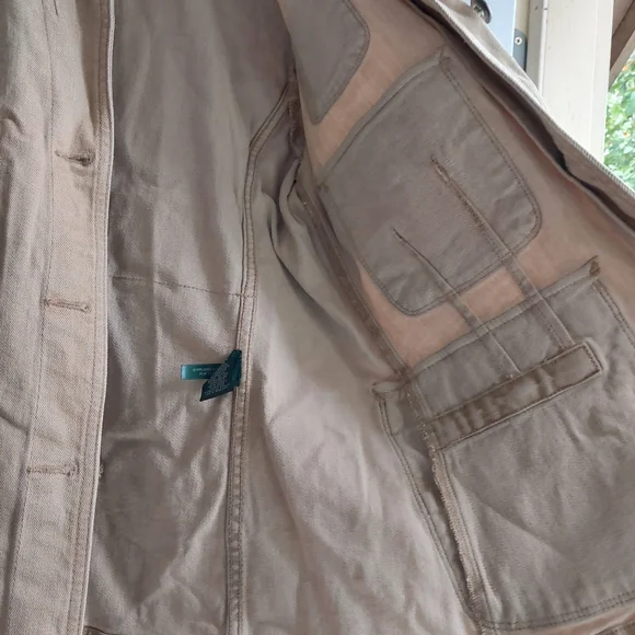 Ralph Lauren Khaki Jean Jacket - Picture 8 of 11